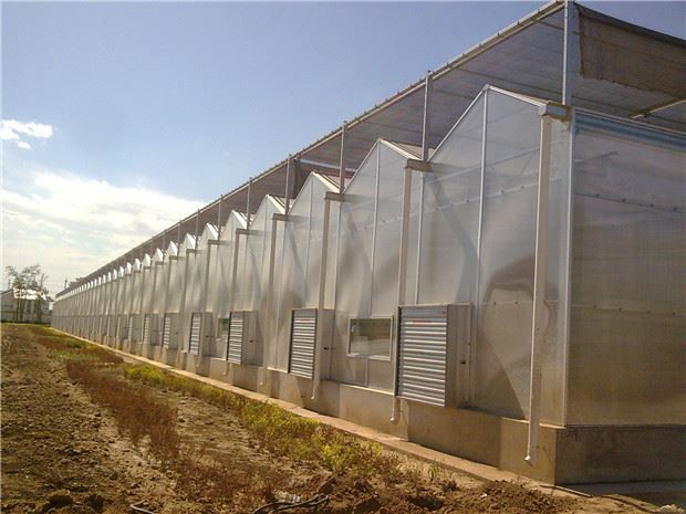 What are the properties of the solar greenhouse